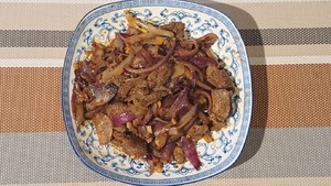 Zi like that beef (Zi like that cutlet towards the left, home Ji Ye right) practice measure 6
