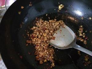 Ground meat aubergine (dish of super go with rice) practice measure 6