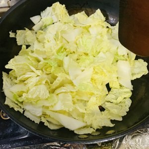 The practice measure of smooth Chinese cabbage of vinegar of the daily life of a family 4