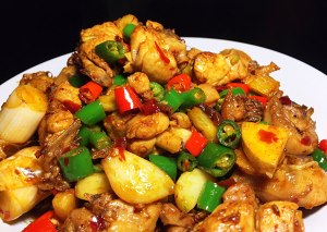 Small fry chicken (bright hot tasty very go with rice) practice measure 12