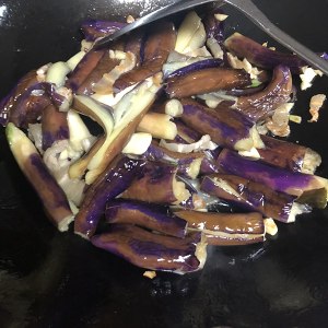 The practice measure of the sauce sweet eggplant that exceeds go with rice 3