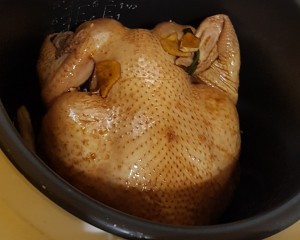 ソイシチューチキン(電気炊飯器の編法)練習法12