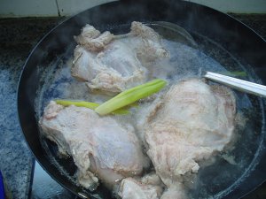 Bittern pig leg is tendinous child practice measure of the flesh 1