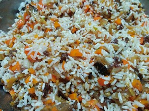 The practice measure of bowel of pig of fill of polished glutinous rice 4