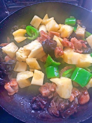 The practice measure that pineapple of profusion pineapple season fries chicken 5