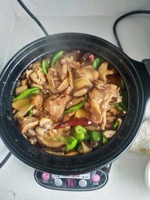 The practice measure of chicken of arenaceous boiler yellow stew 7
