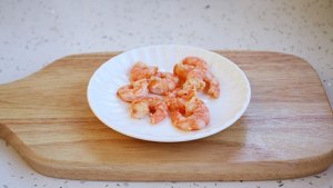 The practice measure of congee of Xianggu mushroom of gallinaceous Chengdu shelled fresh shrimps 5