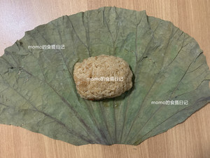 The practice measure of chicken of lotus leaf polished glutinous rice 14