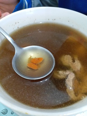 The root of remembranous milk vetch stews pig tendon child practice measure 7