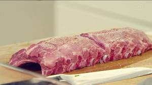 焼く美しいタイプの豚のcost骨部が排出する練習対策2