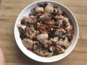 The practice measure of the wing in chicken of fabaceous Chi evaporate 5