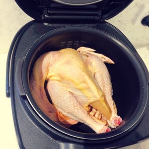 The saline    chicken that has salt and chicken only (edition of dawdler report rice cooker) practice measure 5