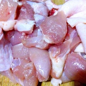 The practice measure of edition of be economical of rice of yellow stew chicken 1