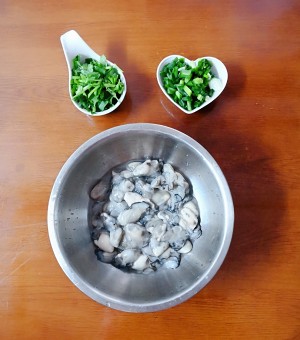 The practice measure of the authentic practice of bake in a pan of wet Shan oyster 1