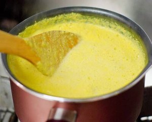 Hoosh of corn of gallinaceous fine and soft (health does not have butter) practice measure 7