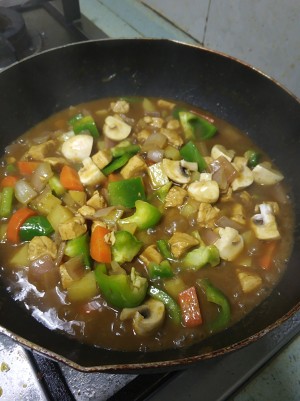 子供の料理本-太った鶏肉の