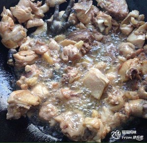 The practice measure of chicken of sweet hot dry pot 7