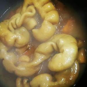 The practice measure of bowel of pig of simple edition bittern 4