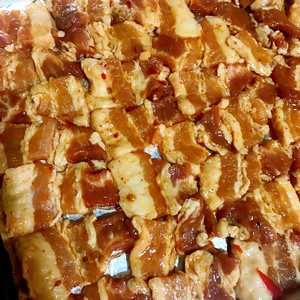 Bake steaky pork deliciously simply again (pig scrag) practice measure 3