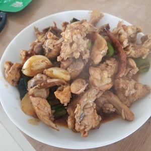 The practice measure that the daily life of a family fries chicken 4