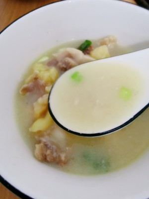 Chicken taking the land + spat encounters congee water, the practice measure that the entrance turns namely 12