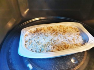 0ハッチアートスイートカレーのチキンの＃上の食事の電子レンジのご飯の実践対策 クイックワーカーのココ7 