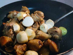 Farmhouse characteristic cooks food -- taro practice measure of chicken 4