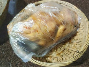 The practice measure of the lotus leaf chicken of simple faint scent 5
