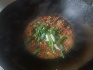 The practice measure of the water chicken that boil 11