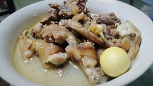 The practice measure that stewed a chicken 1
