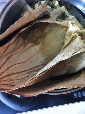 Lotus leaf chicken (edition of electric meal Bao) practice measure 4