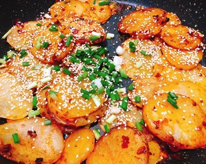 甘い煎じポテト チップ（ライスオブゴッドインプリメント）実践測定5 