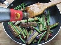 The practice measure of aubergine beans horn 9