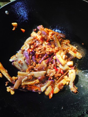 Need not the practice measure that deepfry exceeds the Bao of aubergine of piscine sweet ground meat that saves oil 8