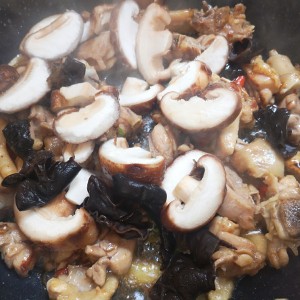 Improved edition ～ is not hot model the practice measure of yellow stew chicken 6