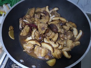 Rice of yellow stew chicken (original intent appears, true film) practice measure 4