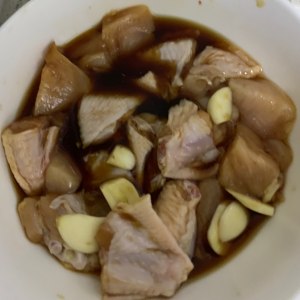 The practice measure of wing of the chicken of domestic potato Xianggu mushroom that stew 2