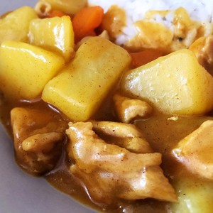 Little oil does not have salt the practice measure of full-bodied curry chicken 11