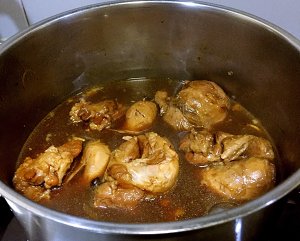 ソース豚は肉のやわらかい子供の練習尺度5