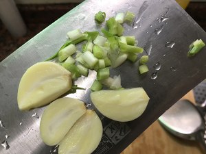 The practice measure of meal of Xianggu mushroom slippery chicken 4