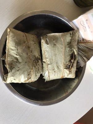 The practice measure of chicken of polished glutinous rice 5