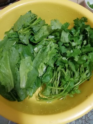 The practice measure of chaffy dish of Guangdong chicken Bao 4