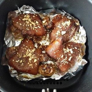 6を焼く豚の爪の練習尺度