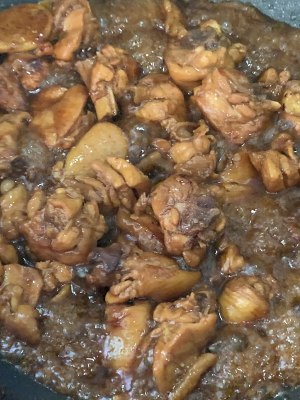 The practice measure that exceeds chicken of delicious Xianggu mushroom yellow stew 5