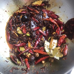 The practice measure of chaffy dish chicken 5