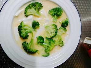 Bean curd on the west the practice measure of orchid egg a thick soup 4