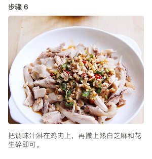 The practice measure of saliva chicken 6