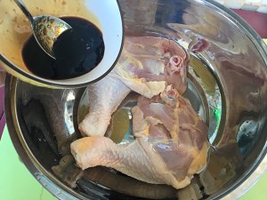 Chicken of    of electric meal Bao (big drumstick) practice measure 3