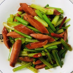 家族の日常生活のセロリ、超簡単、囲dish料理の実践尺度 with rice 5 