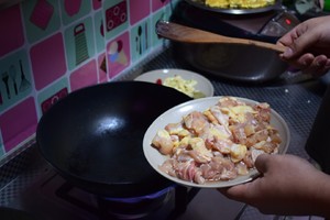 Without oily low fat - the practice measure that spends stay of proceedings to fry chicken 4
